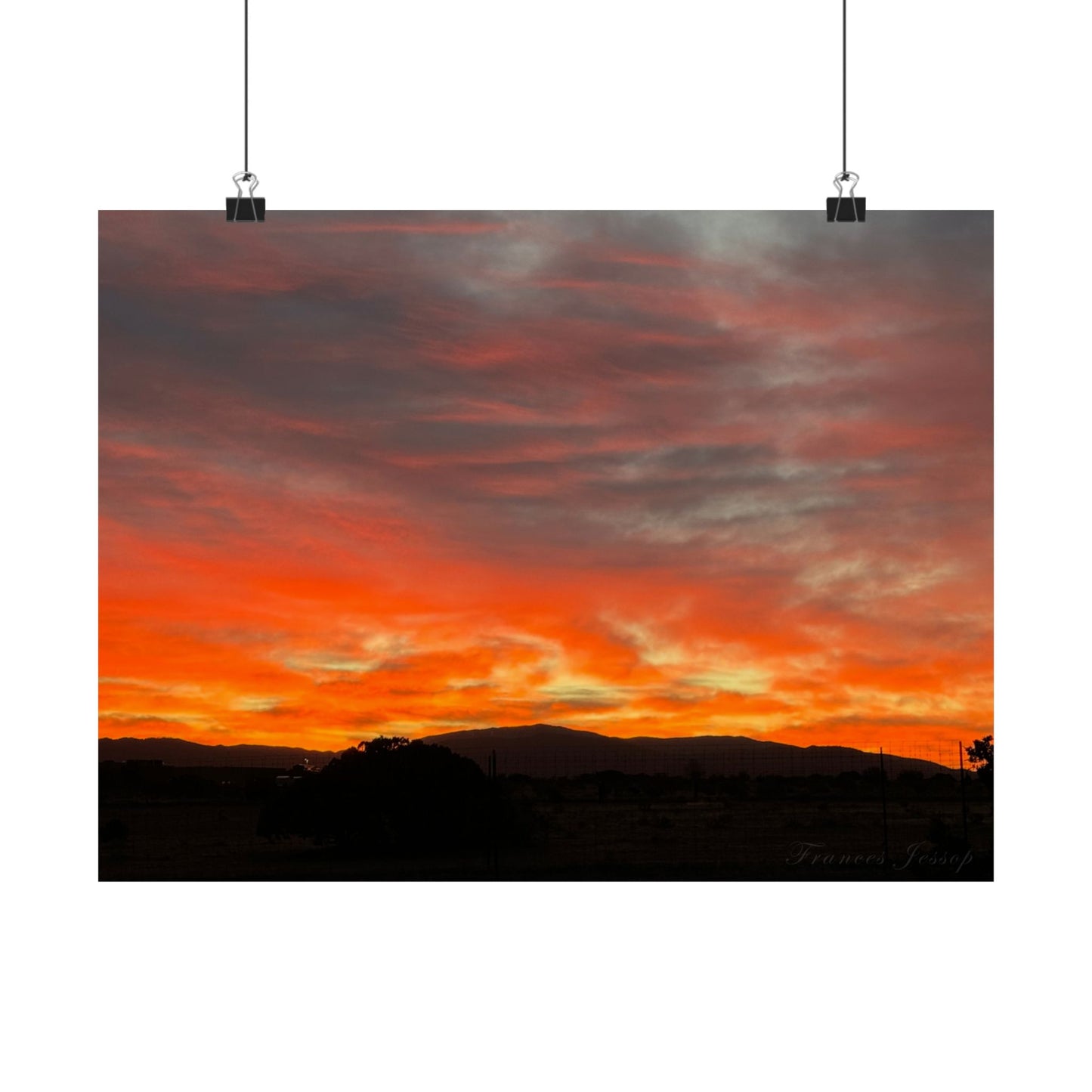 Desert Sunrise #2 Poster