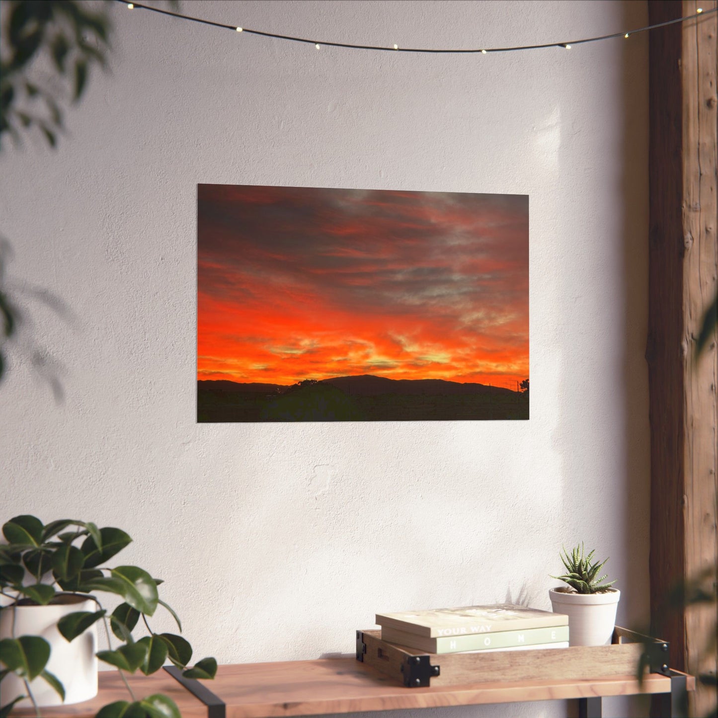 Desert Sunrise #2 Poster
