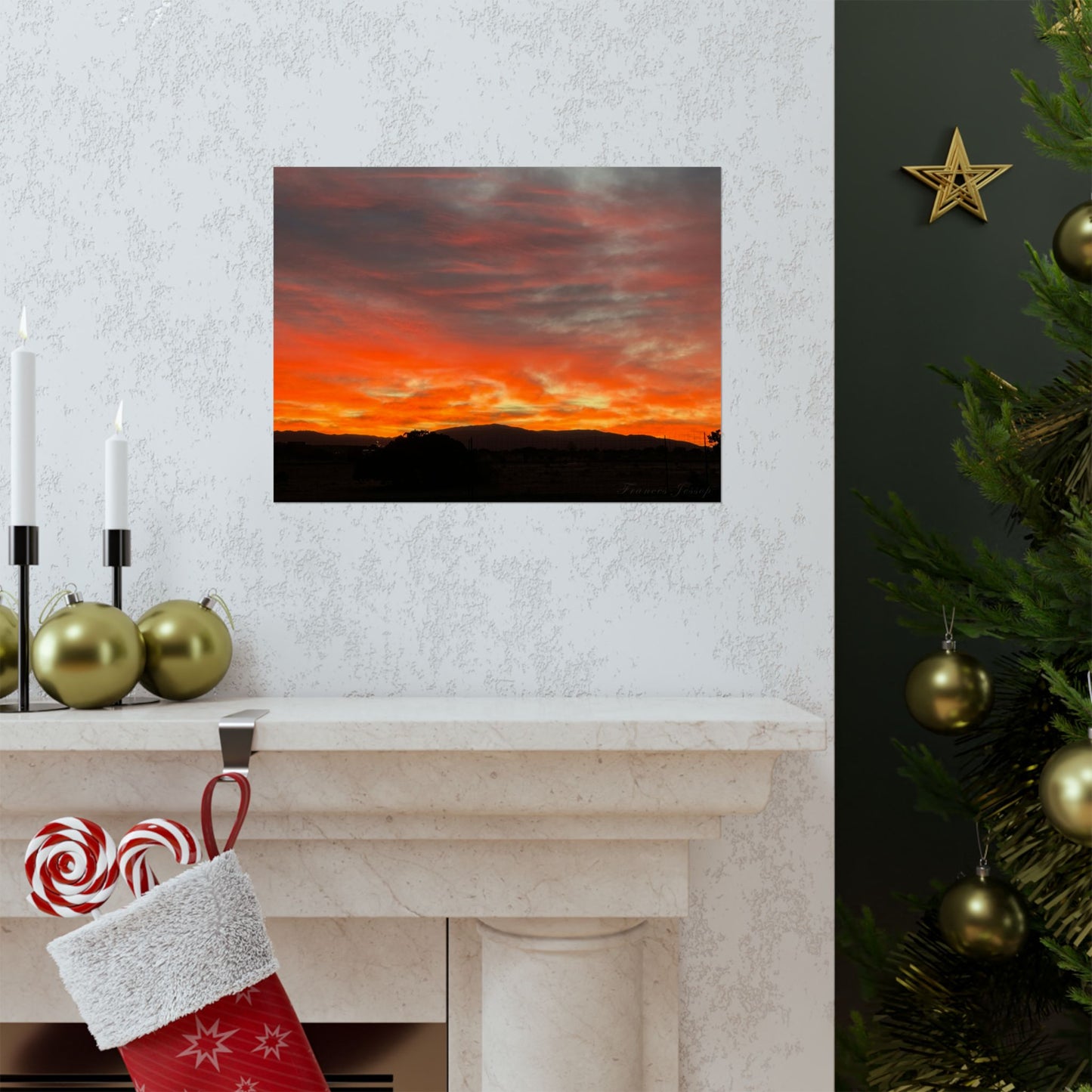 Desert Sunrise #2 Poster