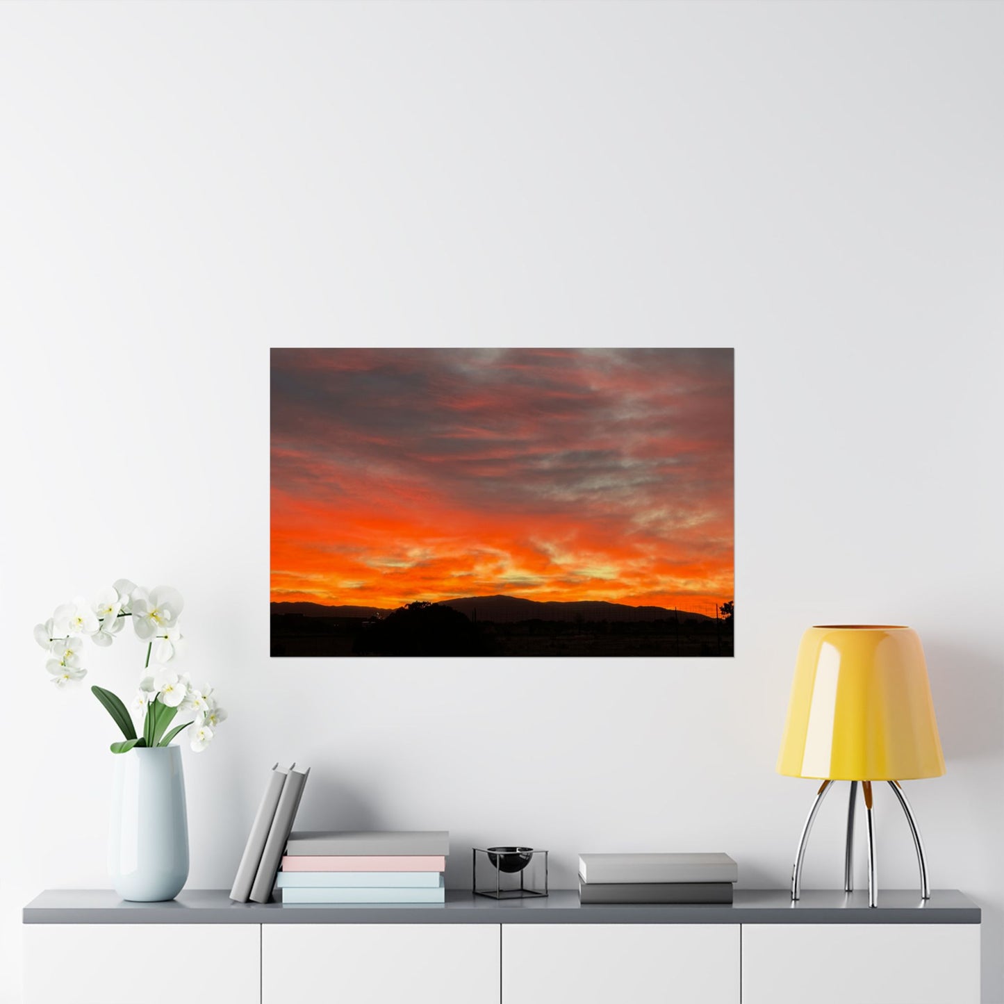 Desert Sunrise #2 Poster