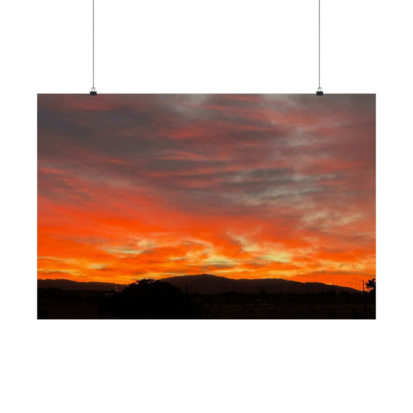 Desert Sunrise #2 Poster