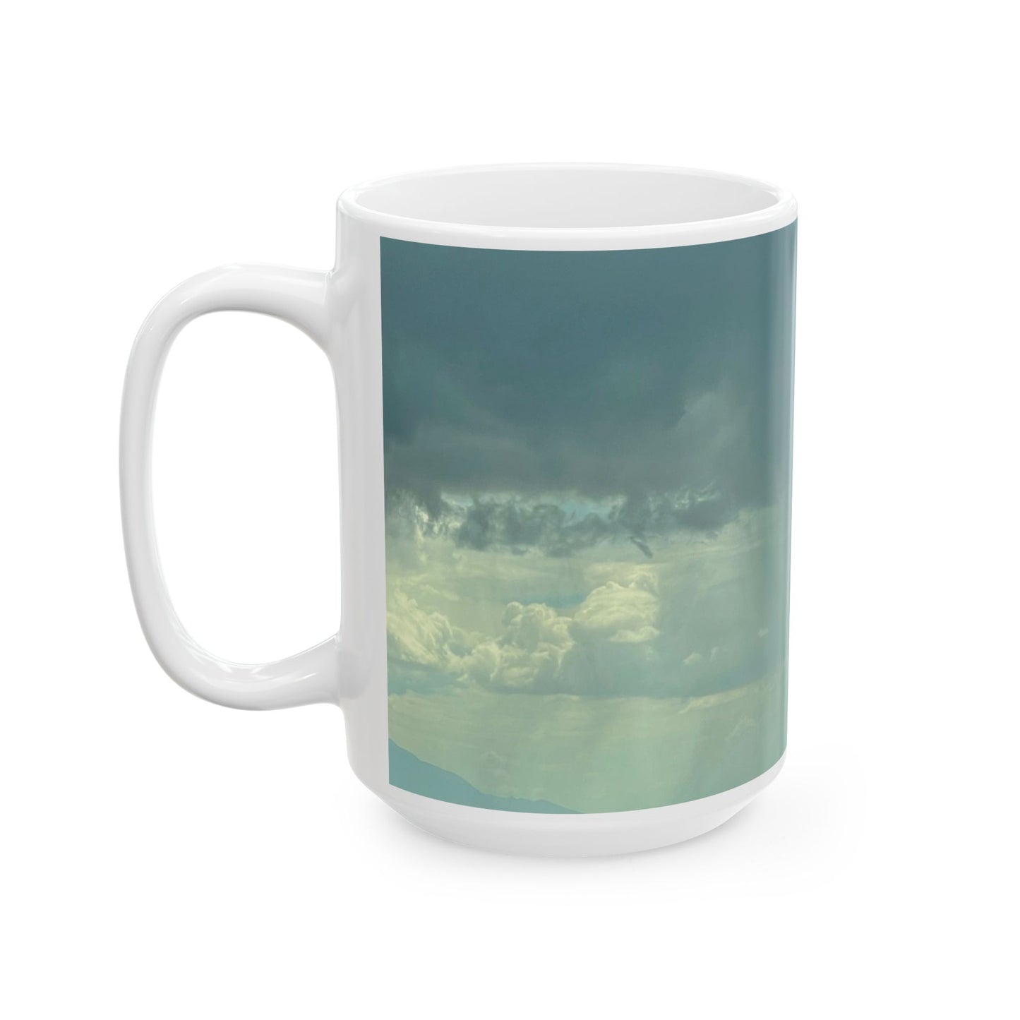 Rain in the high desert mug.