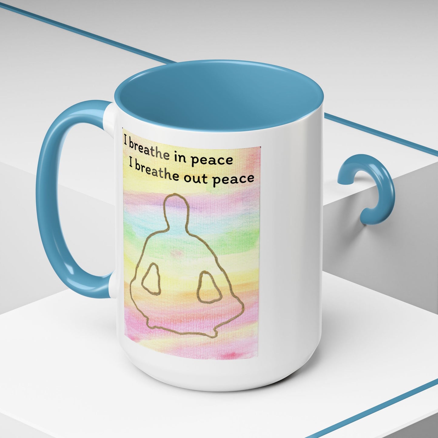 Peace 2 Mug - I Breathe In Peace