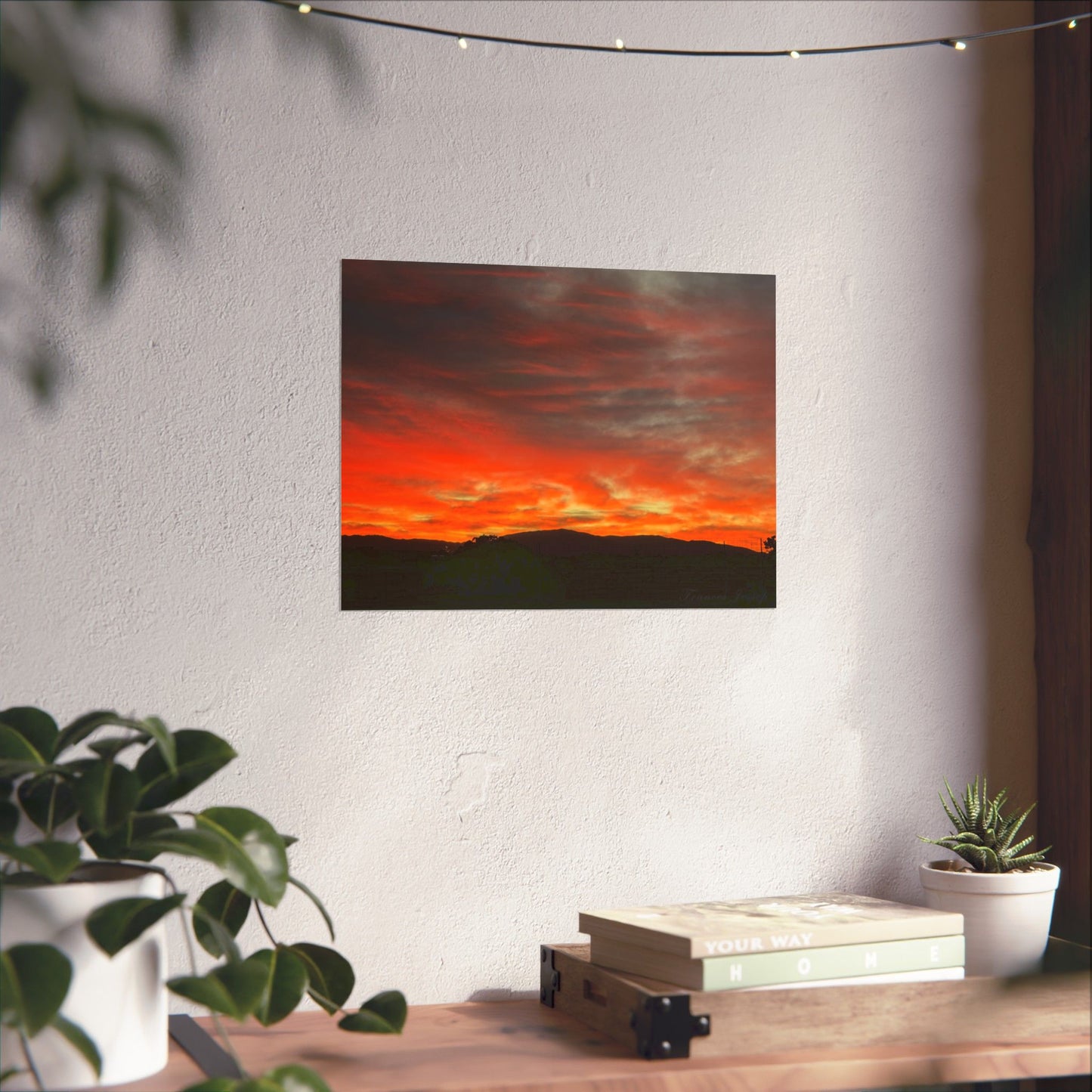 Desert Sunrise #2 Poster
