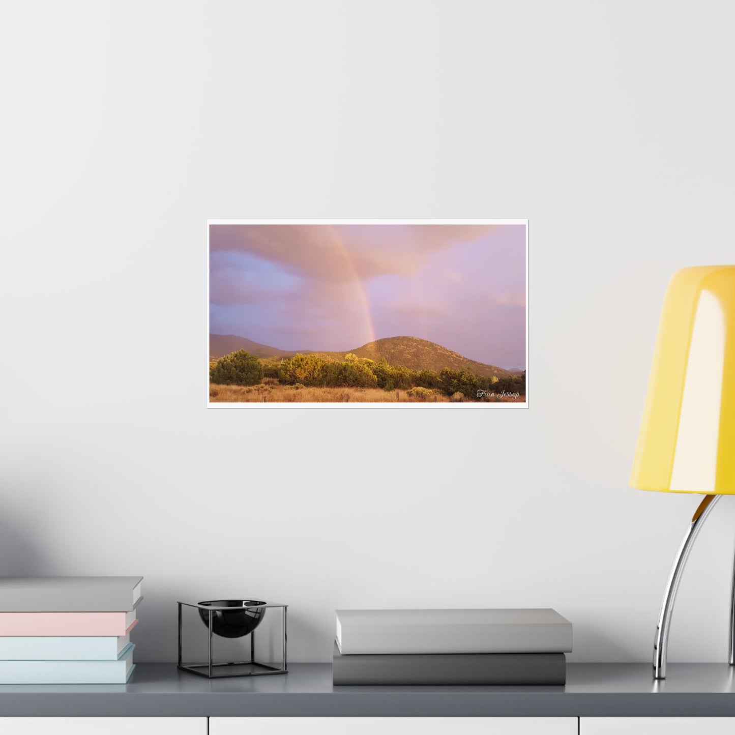 Photographic poster: Desert rainbow
