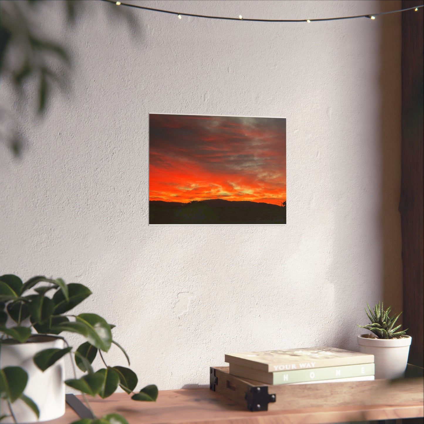 Desert Sunrise #2 Poster