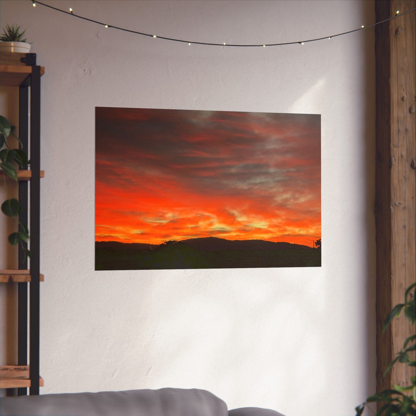 Desert Sunrise #2 Poster