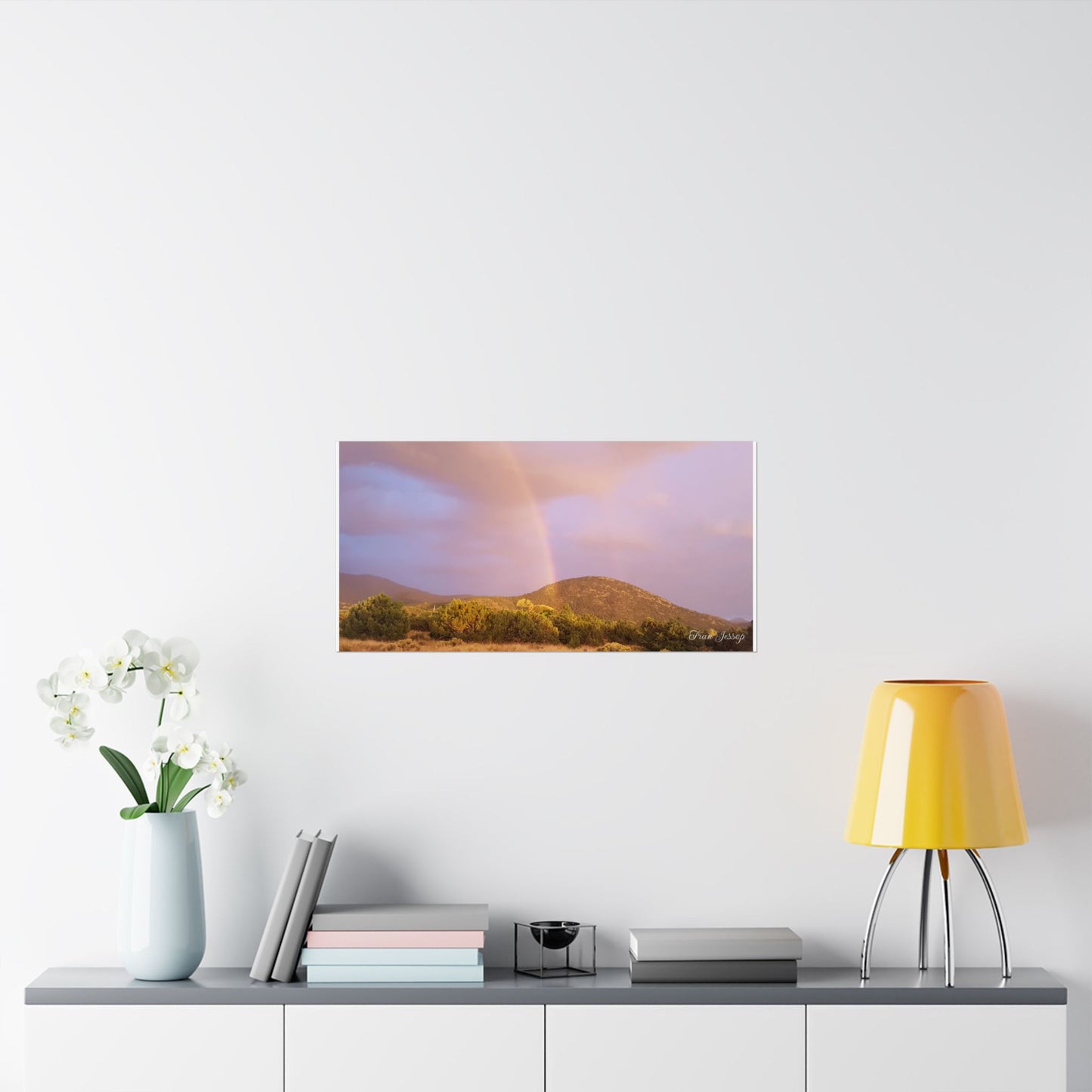 Photographic poster: Desert rainbow