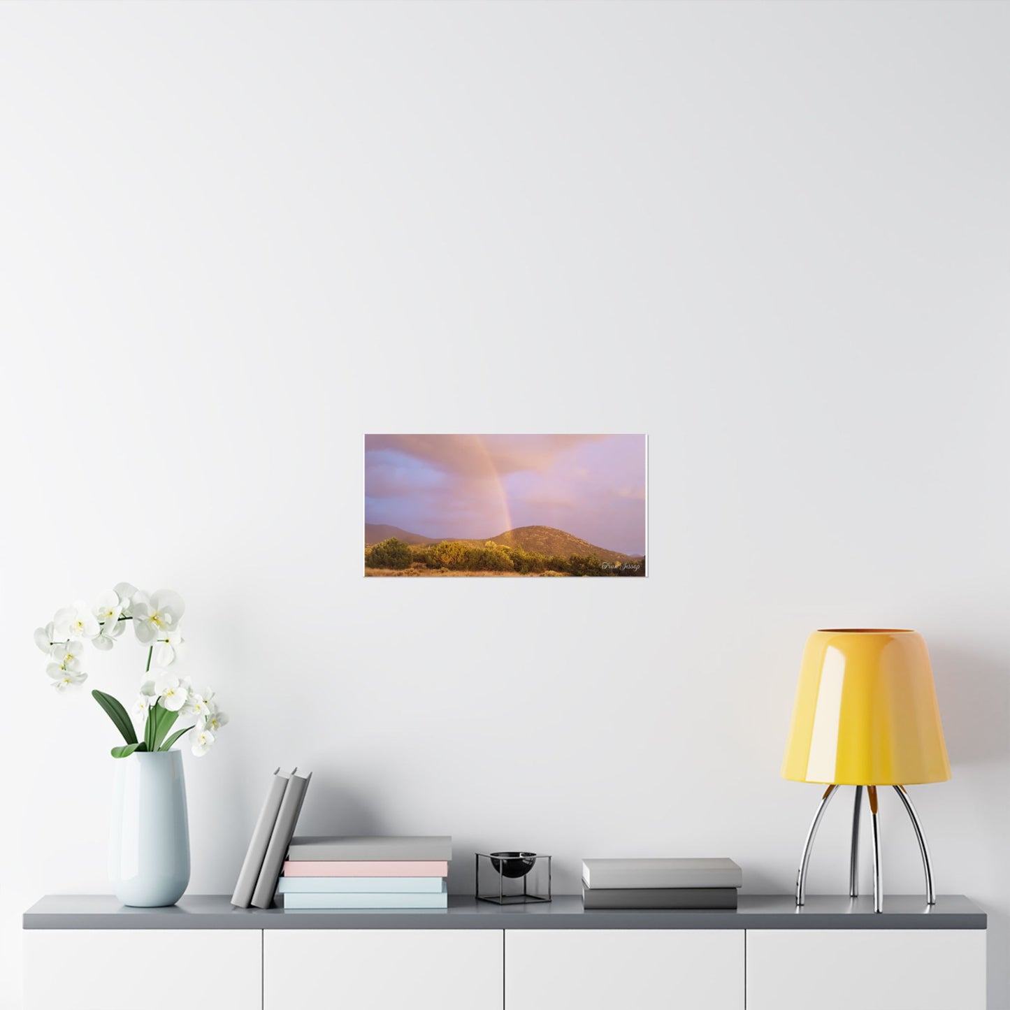 Photographic poster: Desert rainbow