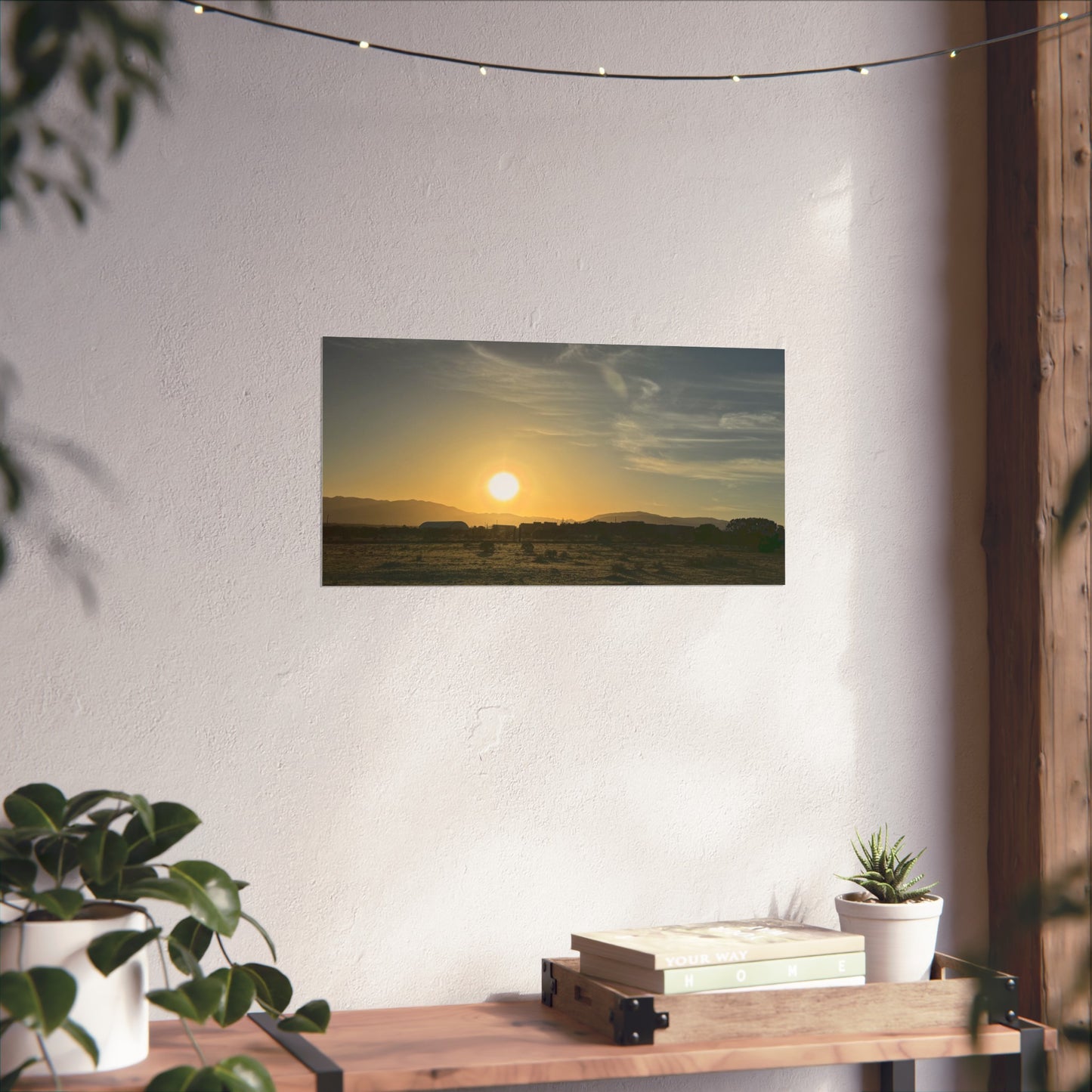 Photographic poster: Desert sunrise #5