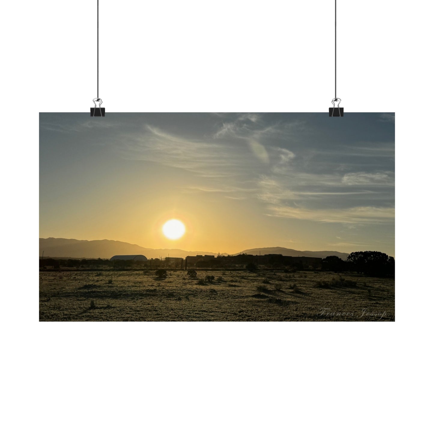 Photographic poster: Desert sunrise #5