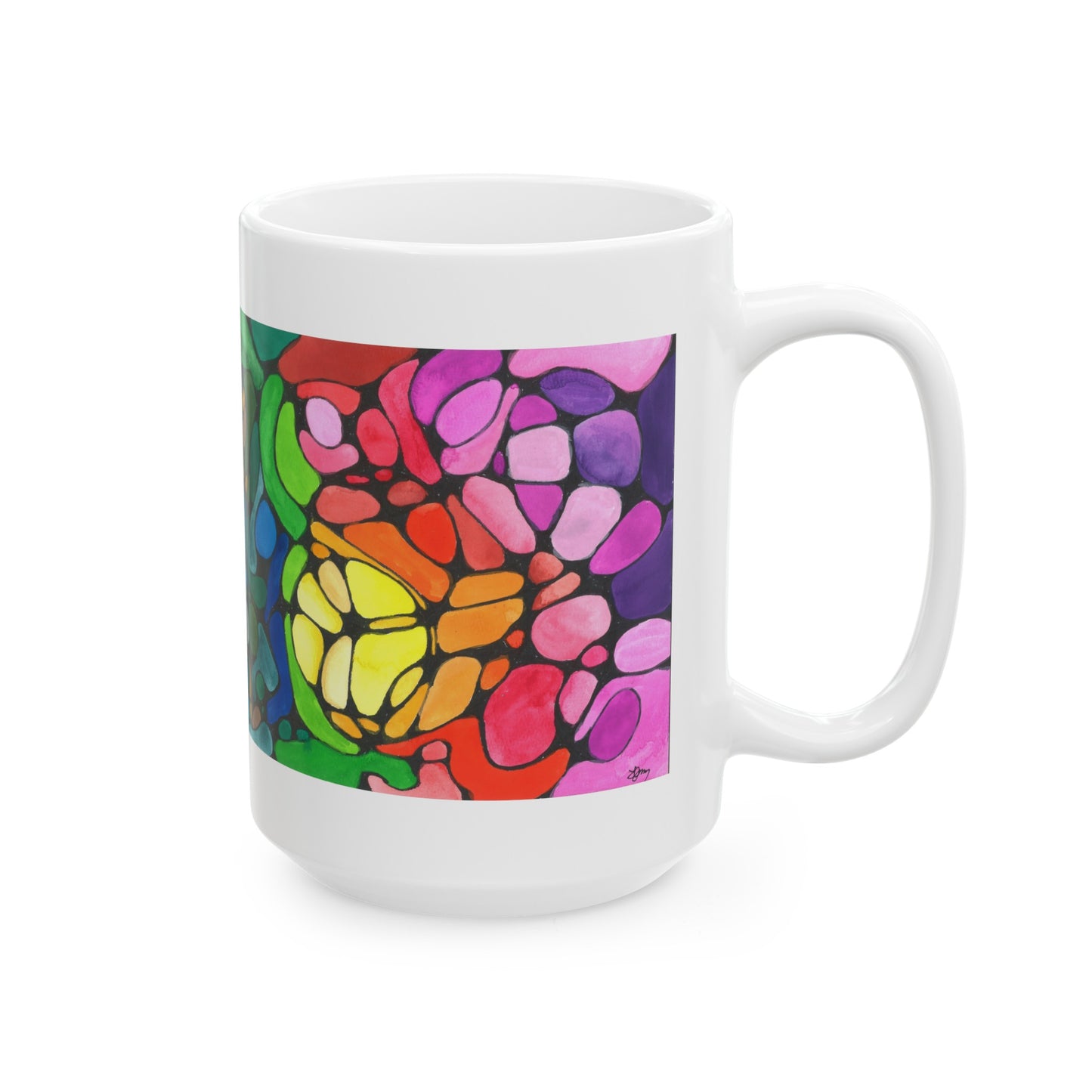 Neurographic art to heal chaos - 15oz mug