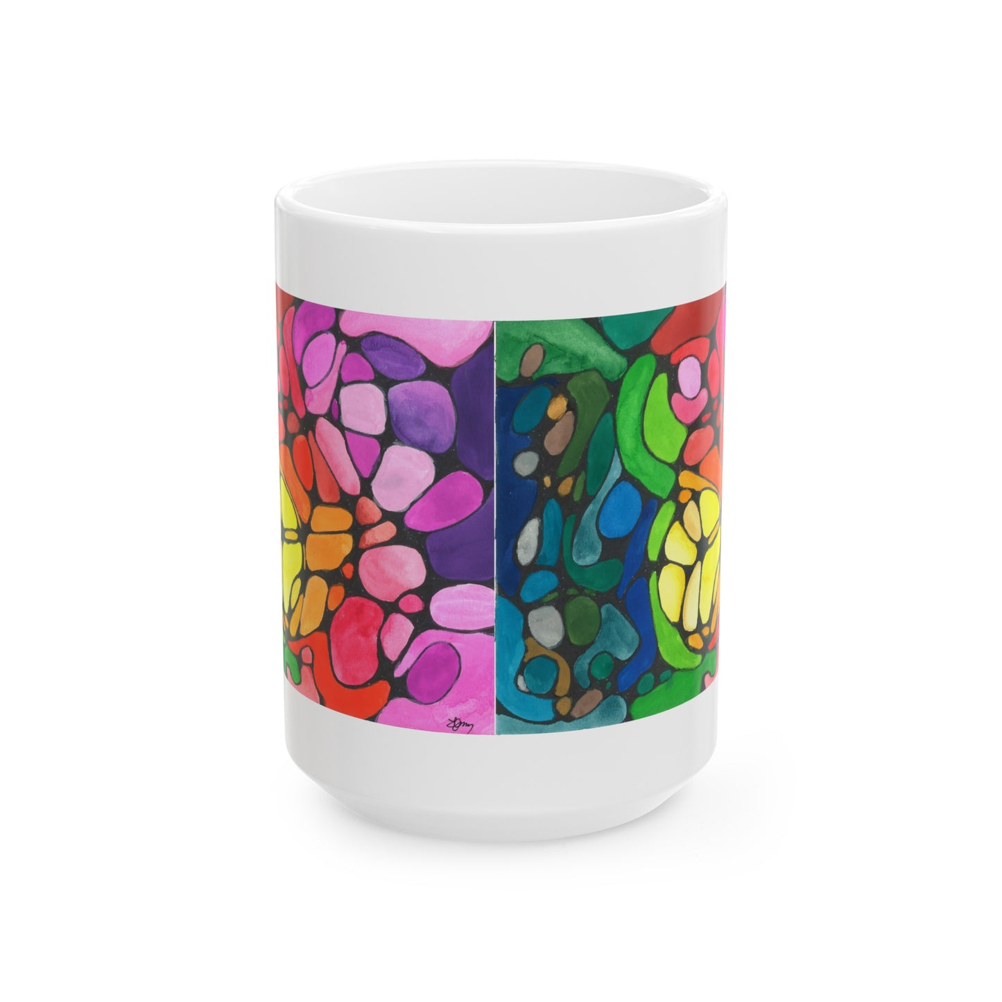 Neurographic art to heal chaos - 15oz mug