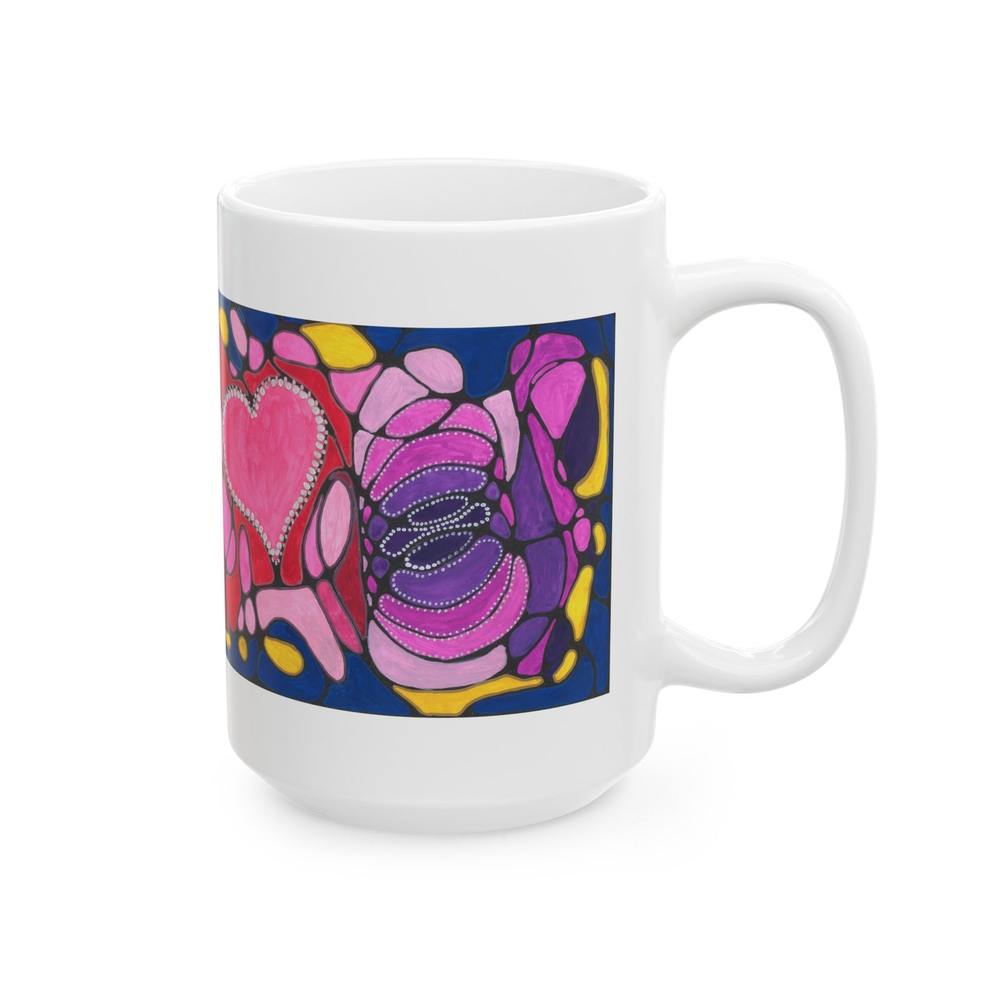 Neurographic art mug: The Love Coach and the Subconscious Curator