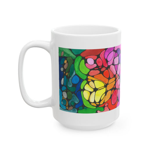 Neurographic art to heal chaos - 15oz mug