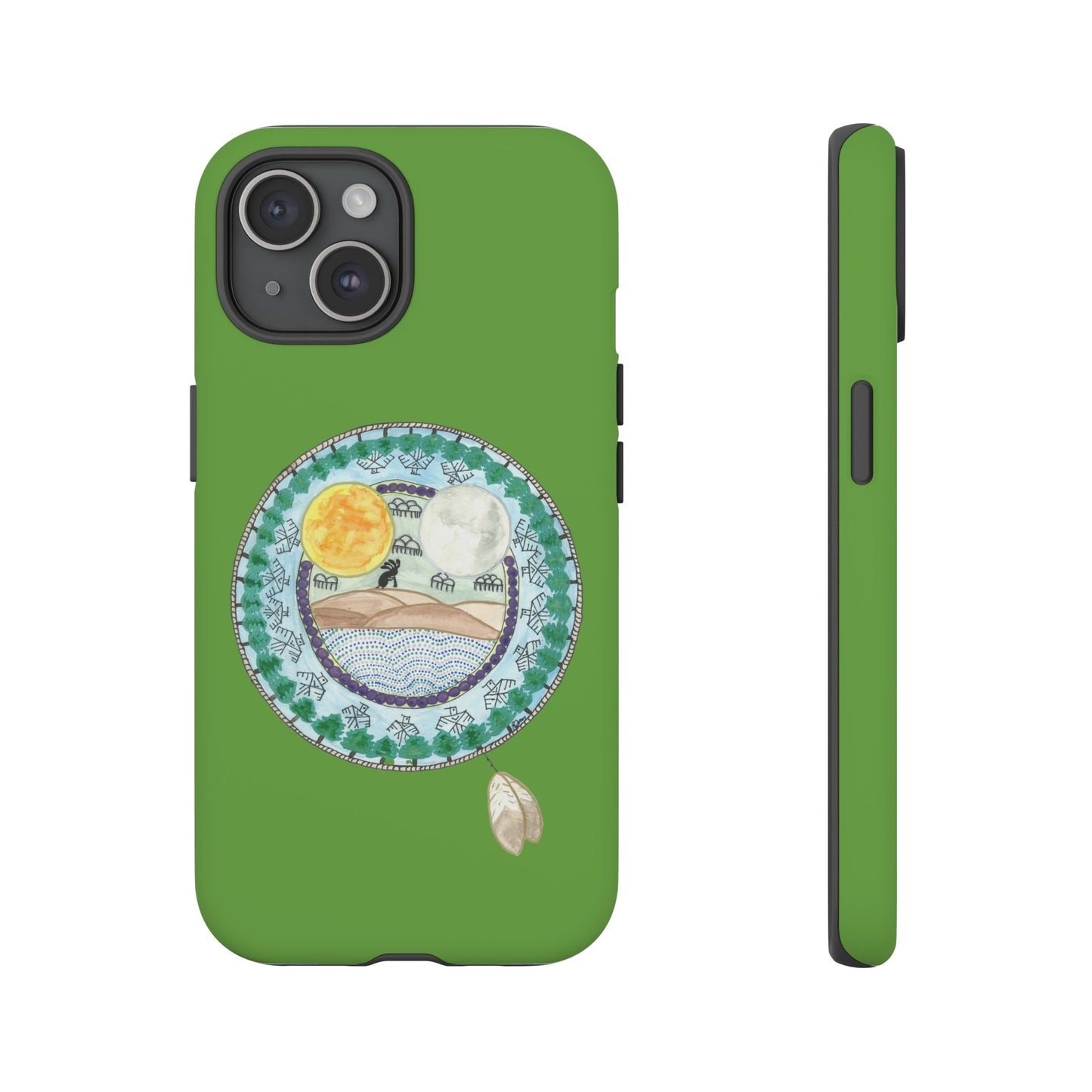 Wheel of healing #1 phone case iphone 15, 15 pro, 15 pro max