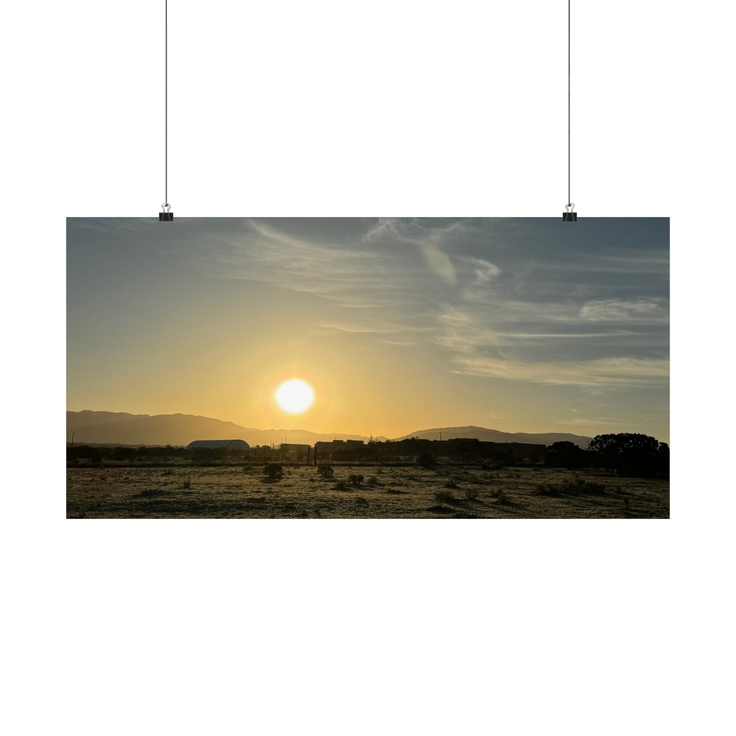 Photographic poster: Desert sunrise #5