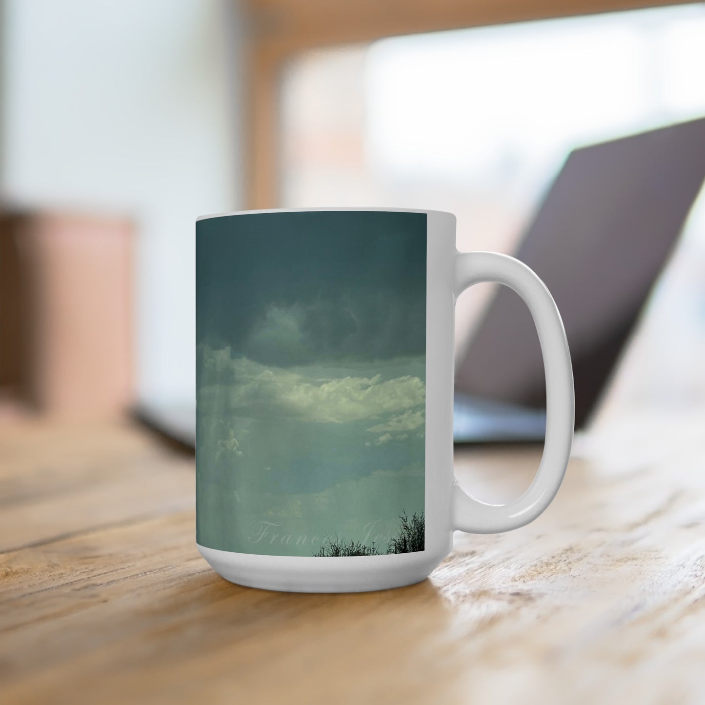 Rain in the high desert mug.